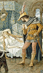 Sleeping Beauty by Walter Crane: 