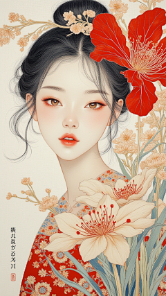 喜欢小卷子的瑟瑟仔采集到插画>人物