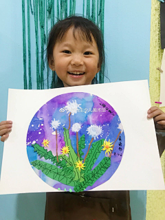 长丫丫采集到儿童画