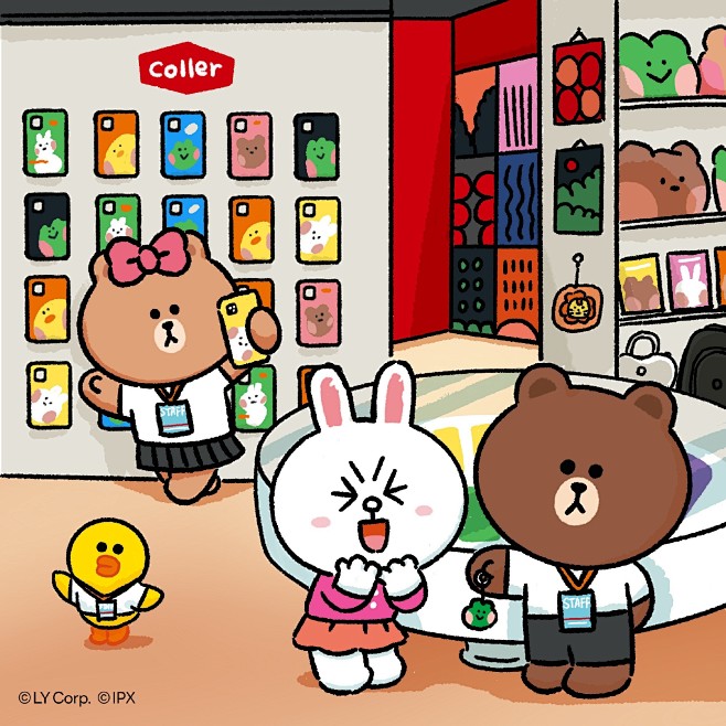 @LINEFRIENDS_CHINA 的...