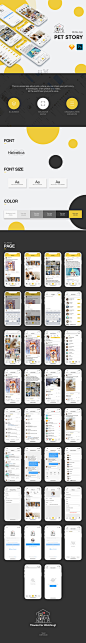 宠物社交APP UI KITS