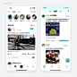 【UIUX】动态发现广场app界面分享