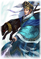 杨戬，《封神演义》中人物，别称二郎神，书生杨天佑之子，母云华仙子。
西岐将领，任督粮官。后入天庭，肉身成圣。