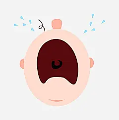 大哭的小baby免抠素材_新图网 https://ixintu.com 卡通人物 哭泣 哭的卡通人物 嚎啕大哭 泣不成声 泪如雨下 痛哭流泪