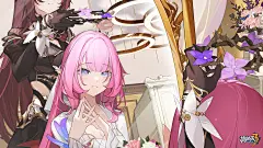 「爱莉希雅的甜蜜下午茶」系列壁纸-圣芙蕾雅档案馆-崩坏3WIKI