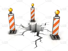 路 3d 图上的危险