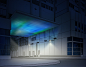 Porche envoutant à Épinay-sur-Seine de l’agence ON - Light ZOOM Lumière - Le Portail de la Lumière et de l'Éclairage : Sous un bâtiment, une expérience sensorielle nocturne inoubliable d'espace public. Porche de « L’Ilo » à Épinay-sur-Seine par l’agence O