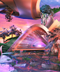 Dreamscapes : explorations of architecture touching upon the realms of surrealism + futurism