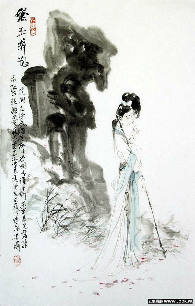 黛玉葬花