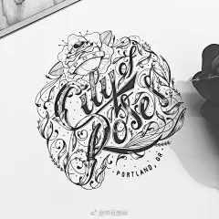 #英文字体设计# #花体英文# #纹身设计# Handwriting. ​​​​By:Raul Alejandro ​​​​