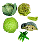 写实美食水果蔬菜青菜调料肉类食材图片 PSD+PNG免抠素材