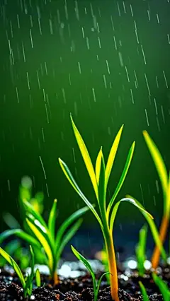 绿意盎然 生机无限，绿色屏保壁纸