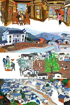 春天｜来我的绘本里感受江南水乡吧！ - 小红书