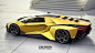 Lamborghini Forsennato Hypercar Rendering