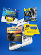 Goodyear Advertising  publicidad RRSS goodyear tires diseño gráfico instagram Cannes lions Autos tires