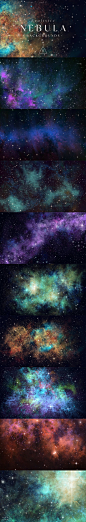 逼真 星云 背景 高清背景背景纹理