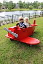 How to Build an Adorable DIY Airplane Play Structure