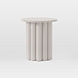 Hera Side Table, Semi-Circle | west elm