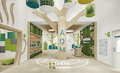 原创设计部落采集到郑州幼儿园装修,幼儿园设计