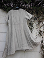 ITALIAN-LINEN-DRESS-STONE-BEIGE-QUIRKY-HEM-POCKETS-S-XL-BNWT-LAGENLOOK-ETHNIC