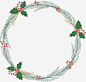 松树叶装饰花环高清素材 圣诞节 圣诞节边框 圣诞花环 松树叶 树叶边框 矢量png 免抠png 设计图片 免费下载