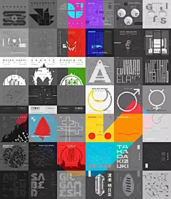 #设计大搜罗#  英国工作室 Noem9 Studio 以日本动画、电影为主题，设计的一系列海报作品 wx:豆腐丝 ​​​​
