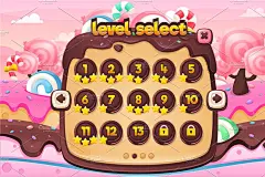 Chocolate Candy - Game GUI : A complete set of graphical user interface (GUI) to build 2D video games. With chocolate, candy, &amp; fantasy theme. Suitable for casual, puzzle, match three, or other games with similar theme.