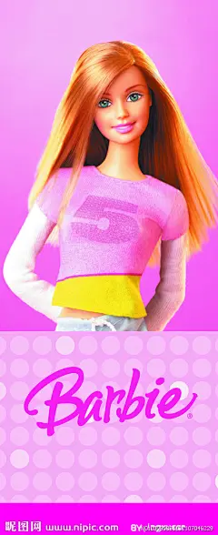 芭比娃娃设计图_人物_动漫人物_动漫动画_设计图库_昵图网nipic.com