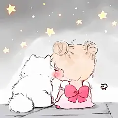 超可爱水冰月背影杀头像 - 小红书