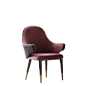 Diva C/B | Capital Collection : Armchair
design Boatto Martino Studio



Wooden frame. Steel details.
Undeformable polyurethane foam 
padding of different densities.
Covering can be choose.

Size cm: L 58 P 57 H 90
Hseat 46 | H Arm 65
Weight kg 15 | Vol m