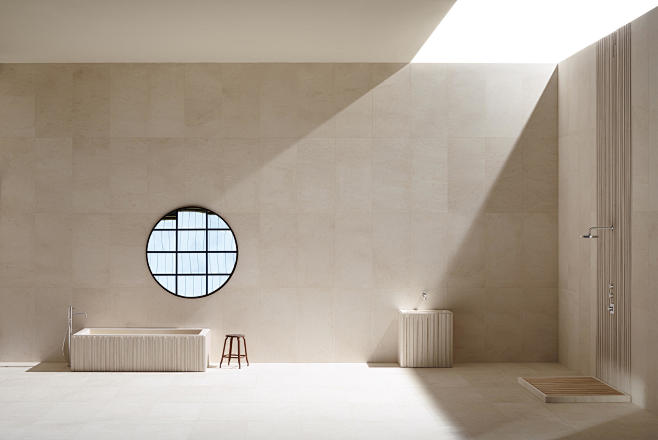 HONED TRAVERTINE - N...