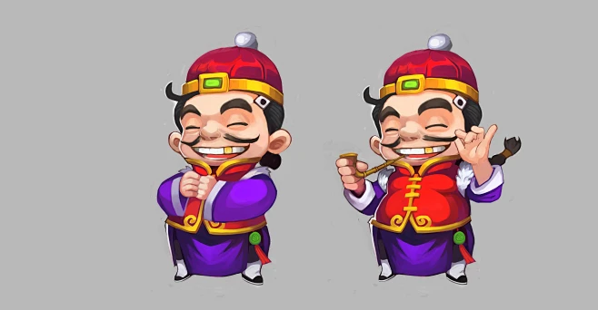 地主造型2-花瓣网