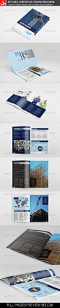 16 Pages Energy Construction Corporate Brochure - Corporate Brochures