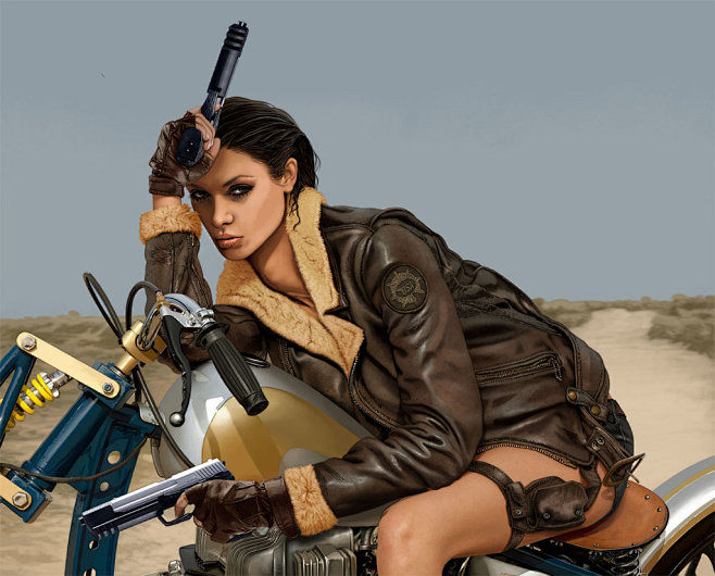 Lara Croft closeup 6...