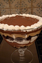 Peanut Butter Fudge Brownie Trifle - recipe on blog at www.JustABiteDesserts.com