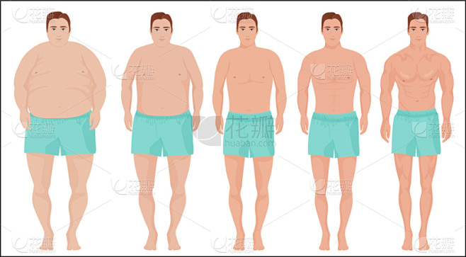 男人,概念,舞台,腰部,人,运动,损失,...