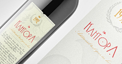 安若生采集到Stylish Wine Label Design Exampl