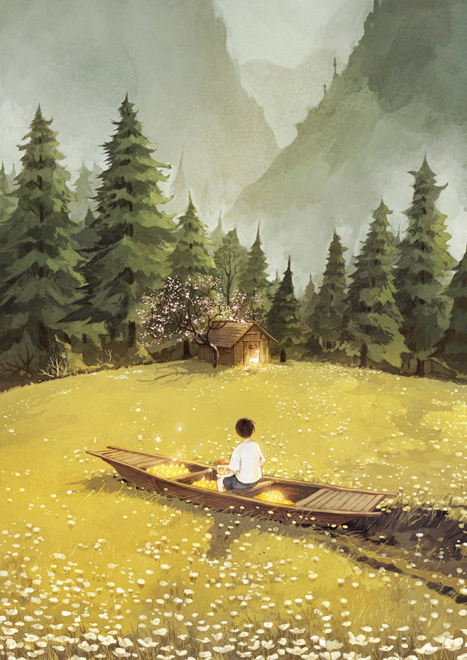插画师 Xingye Jin