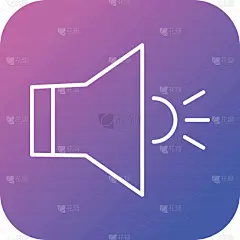 线图标,播音系统,个性,分离着色,噪声,矢量,图表设计师,插画,现代,数码图形