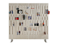 Felt room divider SOFTWALL by B&B Italia