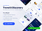 Travel & Discovery Mobile UI Kit : Started as a personal passion project this UI Kit will help you kick-start your Travel-related app. The design is flexible and can be adopted for social or dating applications. You will find