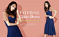 [WIZWID] EXCLUSIVE FAYEWOO Claire DRESS : 특별한 날 더욱 빛나게 해줄 세레모니 드레스 단독 런칭!