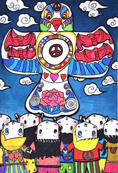 漫人迷r采集到儿童画