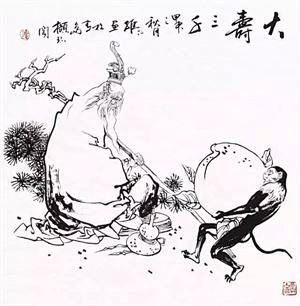 传统人物白描技法,stwym-读文学