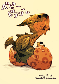 絕√靈℃采集到日本画师 MONSTER'S松浦 聖