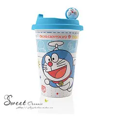正品星巴克哆啦a梦杯 杯子 叮当猫 机器猫杯子学生杯 陶瓷杯子-礼物街