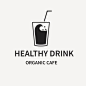 咖啡饮品店logo标志矢量图素材