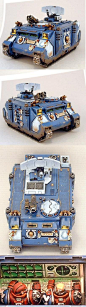 Ultramarine Damocles Command Rhino: 