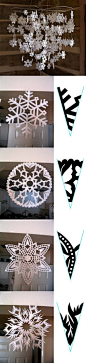 DIY Snowflake Paper Pattern DIY Projects | UsefulDIY.com