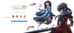 °喵≧^ω^≦喵°采集到【Q版】人物角色